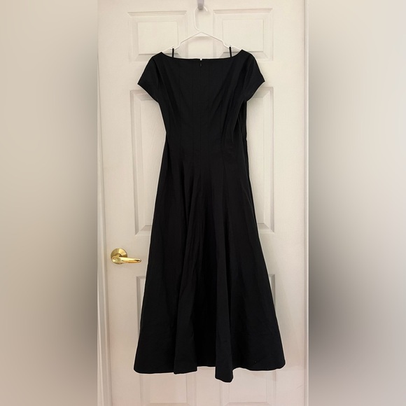 STAUD Short Sleeve Wells Maxi Dress Sz 12 - Picture 4 of 11